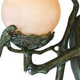 Vintage Black and Gold Bird Detail Lantern Wall Light - Homeroots - Flyclothing LLC