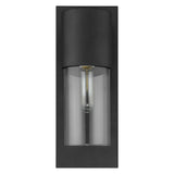 Contemporary Matte Black and Glass Wall Light - Homeroots - Flyclothing LLC