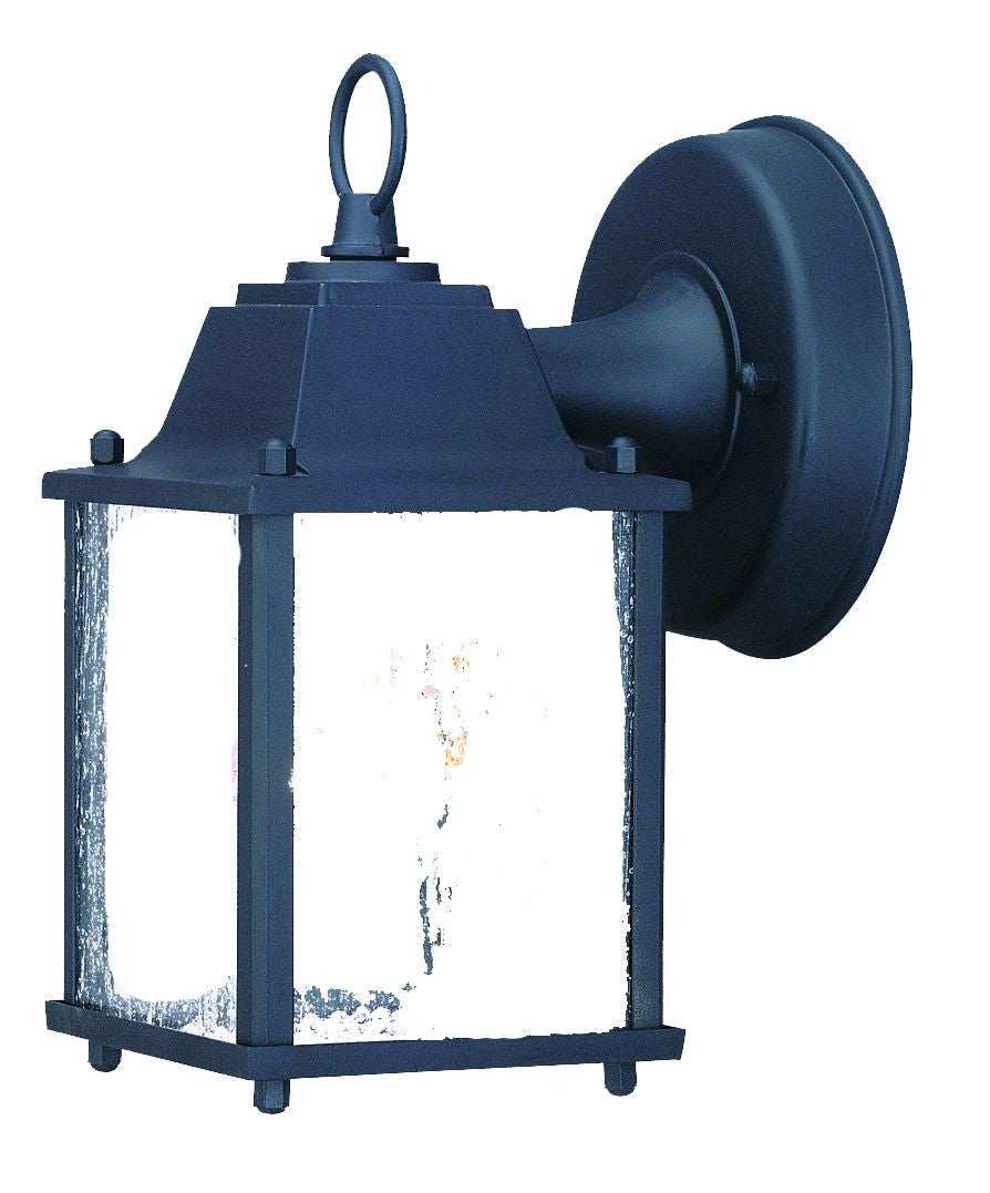 Matte Black Hanging Waterfall Glass Lantern Wall Light - Homeroots - Flyclothing LLC