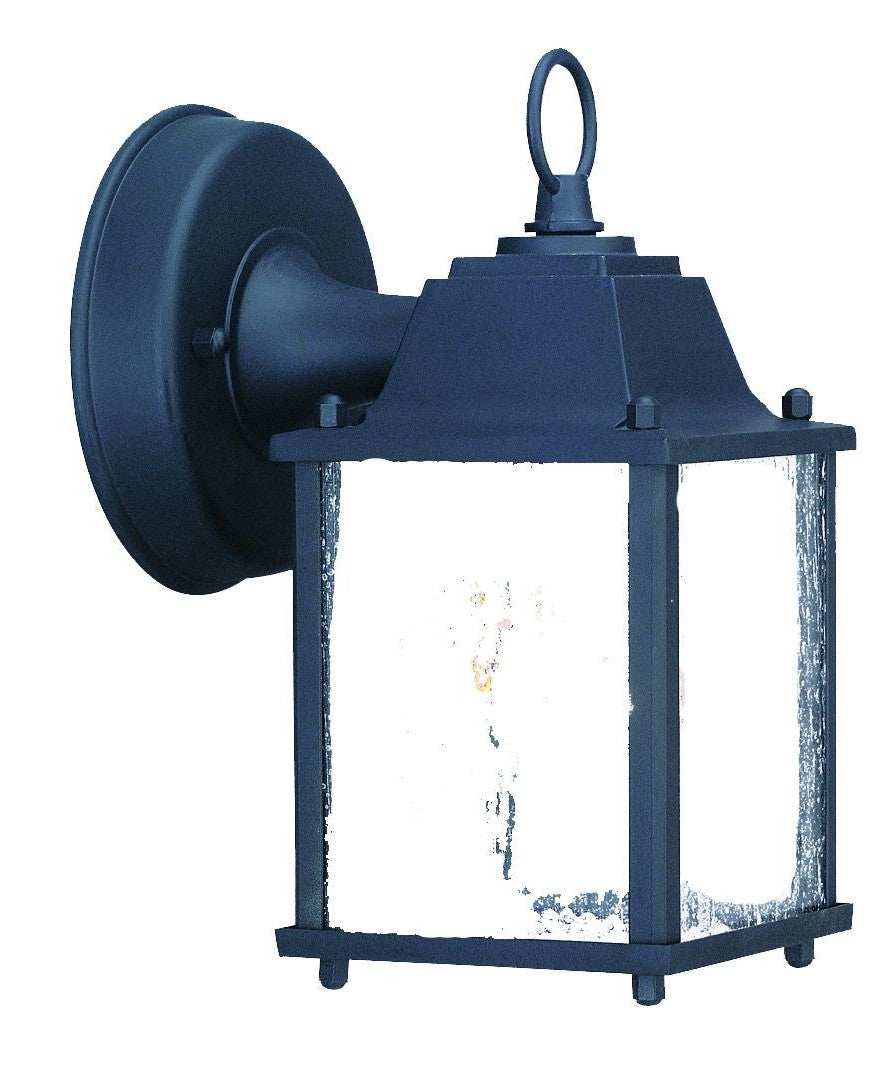 Matte Black Hanging Waterfall Glass Lantern Wall Light - Homeroots - Flyclothing LLC