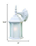 XL White Frosted Glass Swing Arm Wall Light - Homeroots - Flyclothing LLC