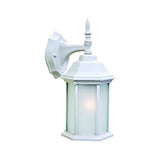 XL White Frosted Glass Swing Arm Wall Light - Homeroots - Flyclothing LLC