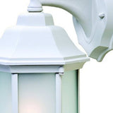XL White Frosted Glass Swing Arm Wall Light - Homeroots - Flyclothing LLC