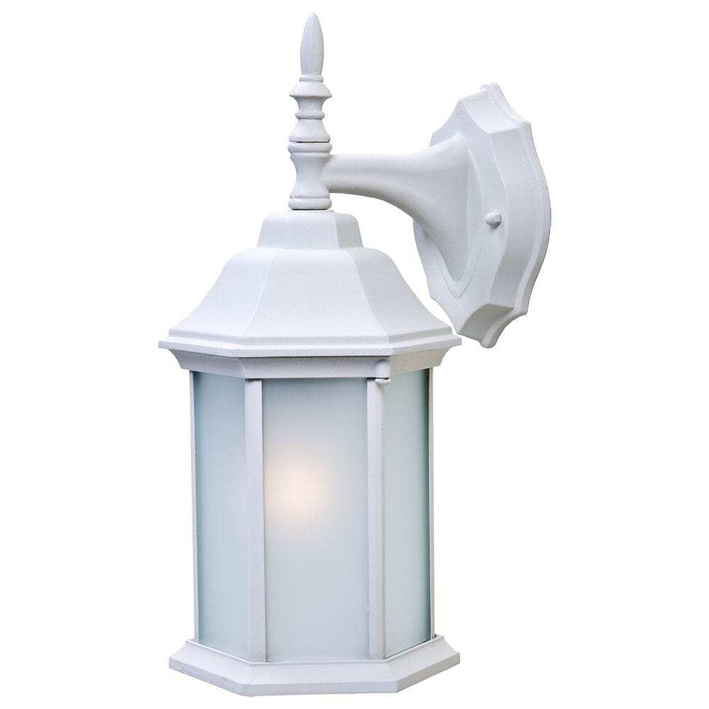 White Frosted Glass Swing Arm Wall Light - Homeroots - Flyclothing LLC