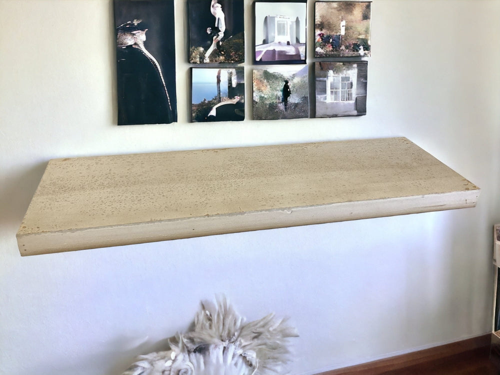 8" Solid Wood Wall Mounted Shelving Unit - Homeroots - Flyclothing LLC