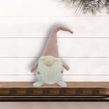 White and Pink Stripe Chubby Gnome - Homeroots - Flyclothing LLC