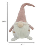 White and Pink Stripe Chubby Gnome - Homeroots - Flyclothing LLC