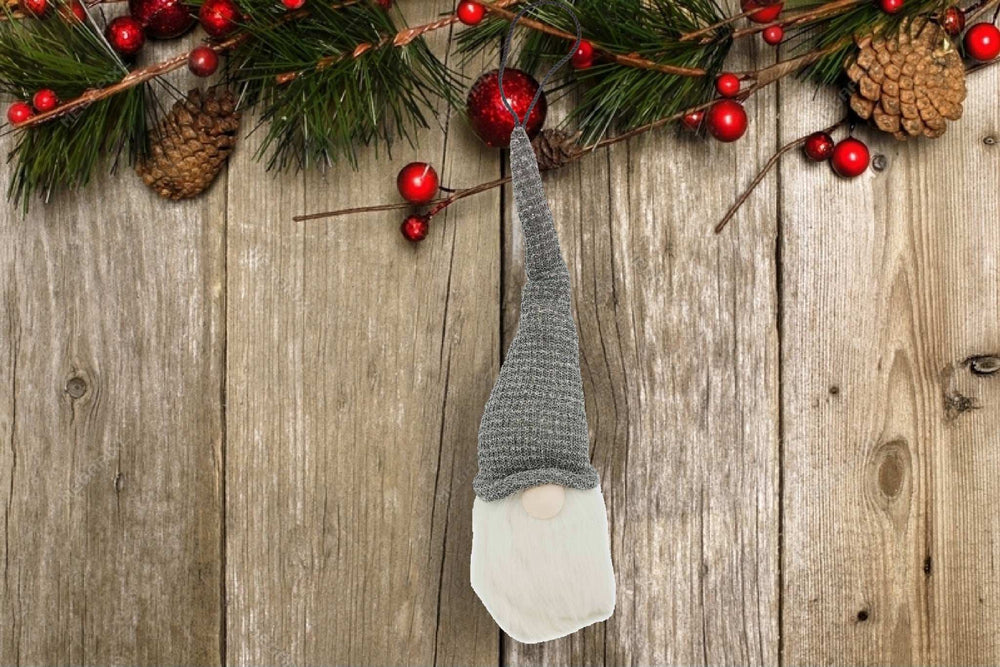 Grey Fabric Gnome with Ultra Long Hat - Homeroots - Flyclothing LLC