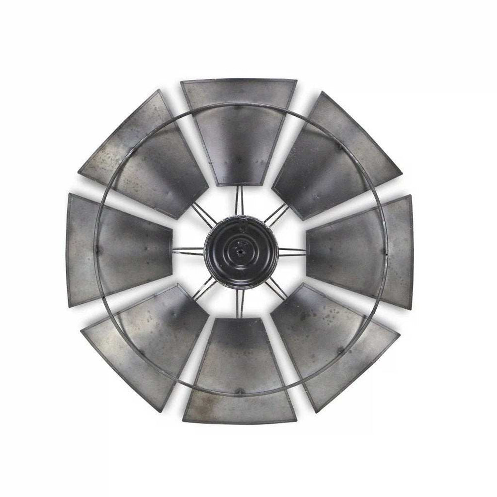 Metal Windmill Shaped Wall Decor - Homeroots - Flyclothing LLC
