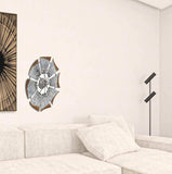 Metal Windmill Shaped Wall Decor - Homeroots - Flyclothing LLC