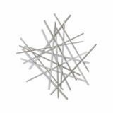 Silver Steel Wall Decor - Homeroots - Flyclothing LLC