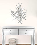 Silver Steel Wall Decor - Homeroots - Flyclothing LLC