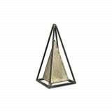 Narrow Metal Triangular Decorative Sculpture - Homeroots - Flyclothing LLC