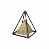 Metal Triangular Decorative Sculpture - Homeroots - Flyclothing LLC