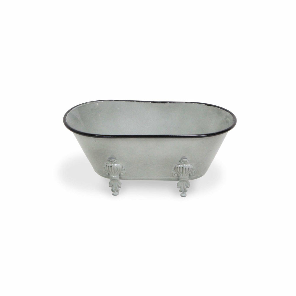 Jumbo Light Gray Bathtub Decorative Sculpture - Homeroots - Flyclothing LLC