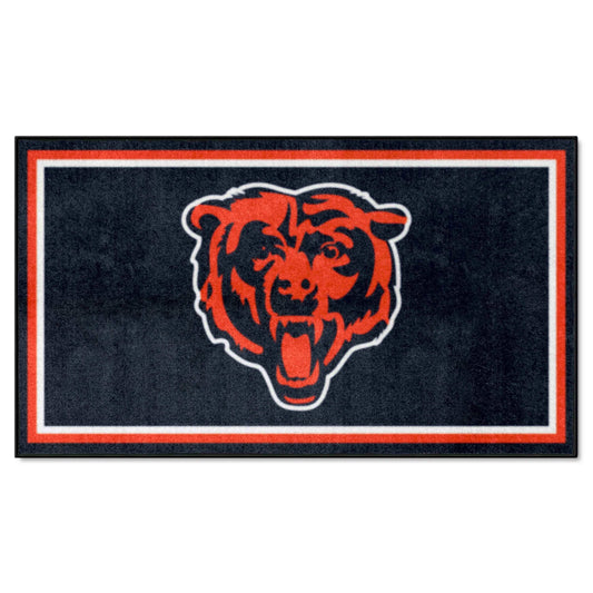 Chicago Bears 3ft. x 5ft. Plush Area Rug - Chicago Bears - Flyclothing LLC