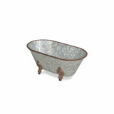 Jumbo Hammered Metal Bathtub Sculpture - Homeroots - Flyclothing LLC