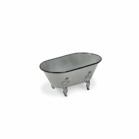 Light Gray Bathtub Decor Piece - Homeroots - Flyclothing LLC