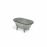 Light Gray Bathtub Decor Piece - Homeroots - Flyclothing LLC