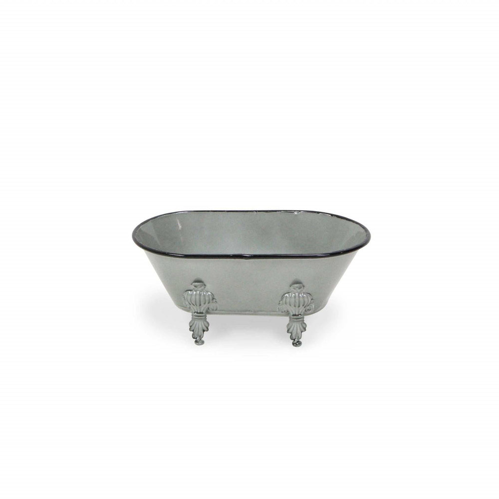 Light Gray Bathtub Decor Piece - Homeroots - Flyclothing LLC