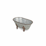 Hammered Metal Bathtub Decorative Sculpture - Homeroots - Flyclothing LLC