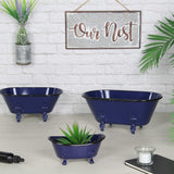 Royal Blue Bathtub Decorative Sculpture - Homeroots - Flyclothing LLC