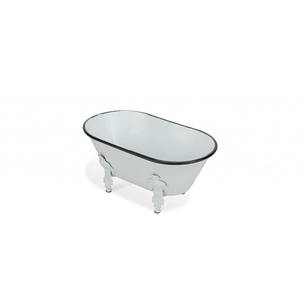 White Bathtub Decorative Sculpture - Homeroots - Flyclothing LLC