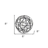 Black Metal Wire Decorative Sculpture - Homeroots - Flyclothing LLC