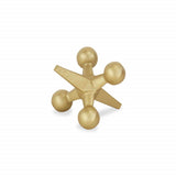 Petite Gold Jack Shaped Decorative Sculpture - Homeroots - Flyclothing LLC