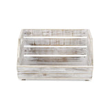 Distressed Gray Wooden Storage Box - Homeroots - Flyclothing LLC