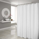 Luxurious White Waffle Weave Shower Curtain - Homeroots - Flyclothing LLC