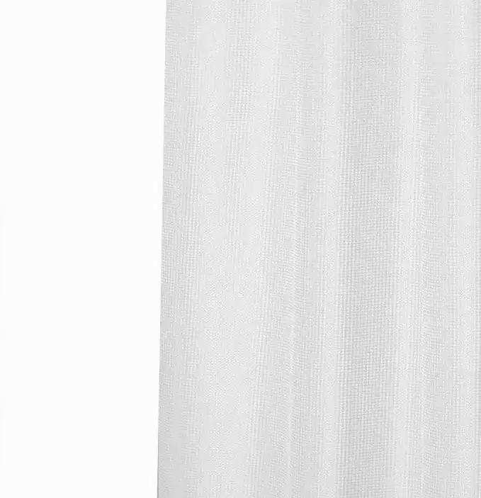 Luxurious White Waffle Weave Shower Curtain - Homeroots - Flyclothing LLC