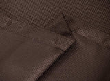 Luxurious Brown Waffle Weave Shower Curtain - Homeroots - Flyclothing LLC