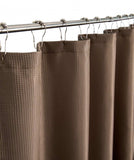 Luxurious Mocha Waffle Weave Shower Curtain - Homeroots - Flyclothing LLC
