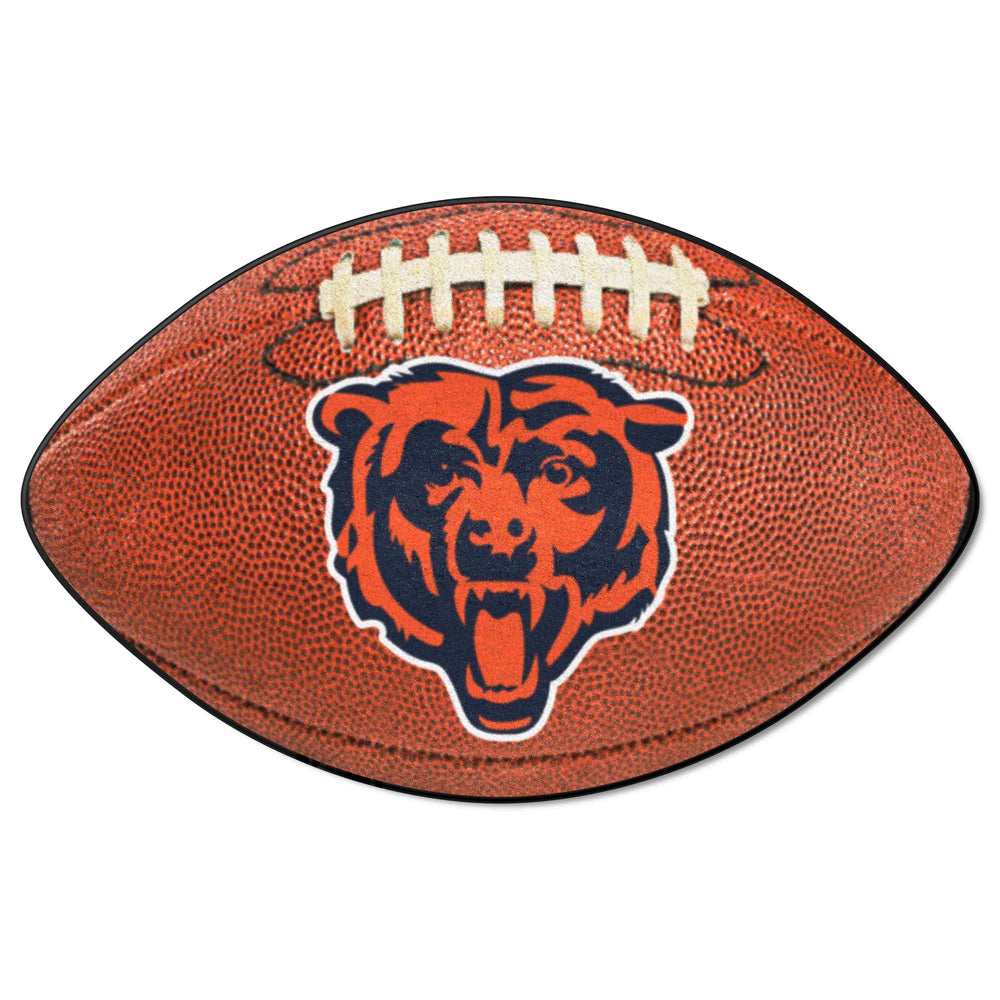 Chicago Bears Football Rug - 20.5in. x 32.5in. - Chicago Bears - Flyclothing LLC