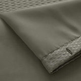 Gray Sheer and Grid Shower Curtain and Liner Set - Homeroots - Flyclothing LLC