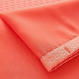 Coral Sheer and Grid Shower Curtain and Liner Set - Homeroots - Flyclothing LLC