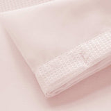 Blush Sheer and Grid Shower Curtain and Liner Set - Homeroots - Flyclothing LLC