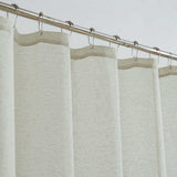 Gold Contemporary Velvet Scroll Shower Curtain - Homeroots - Flyclothing LLC