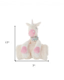 Ivory 7" X 17" Novelty Polyester Throw Pillow - Homeroots - Flyclothing LLC