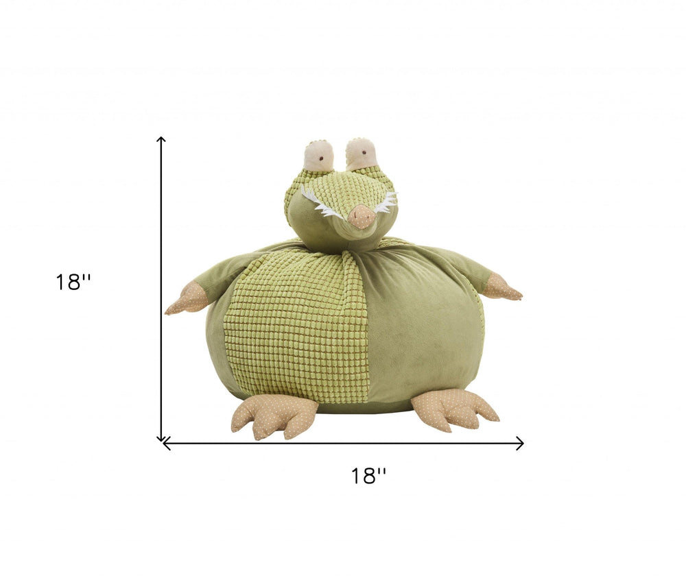 18" X 18" Green Novelty Throw Pillow - Homeroots - Flyclothing LLC