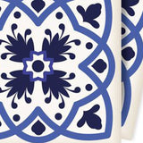 4" X 4" Blue And White Mosaic Peel And Stick Removable Tiles - Homeroots - Flyclothing LLC