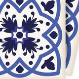 7" X 7" Blue And White Mosaic Peel And Stick Removable Tiles - Homeroots - Flyclothing LLC