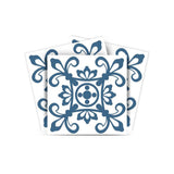 5" X 5" Teal And White Mosaic Peel And Stick Removable Tiles - Homeroots - Flyclothing LLC