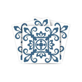 8" X 8" Teal And White Mosaic Peel And Stick Removable Tiles - Homeroots - Flyclothing LLC