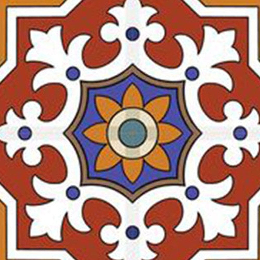 7" X 7" Mediterranean Mash Mosaic Peel and Stick Tiles - Homeroots - Flyclothing LLC