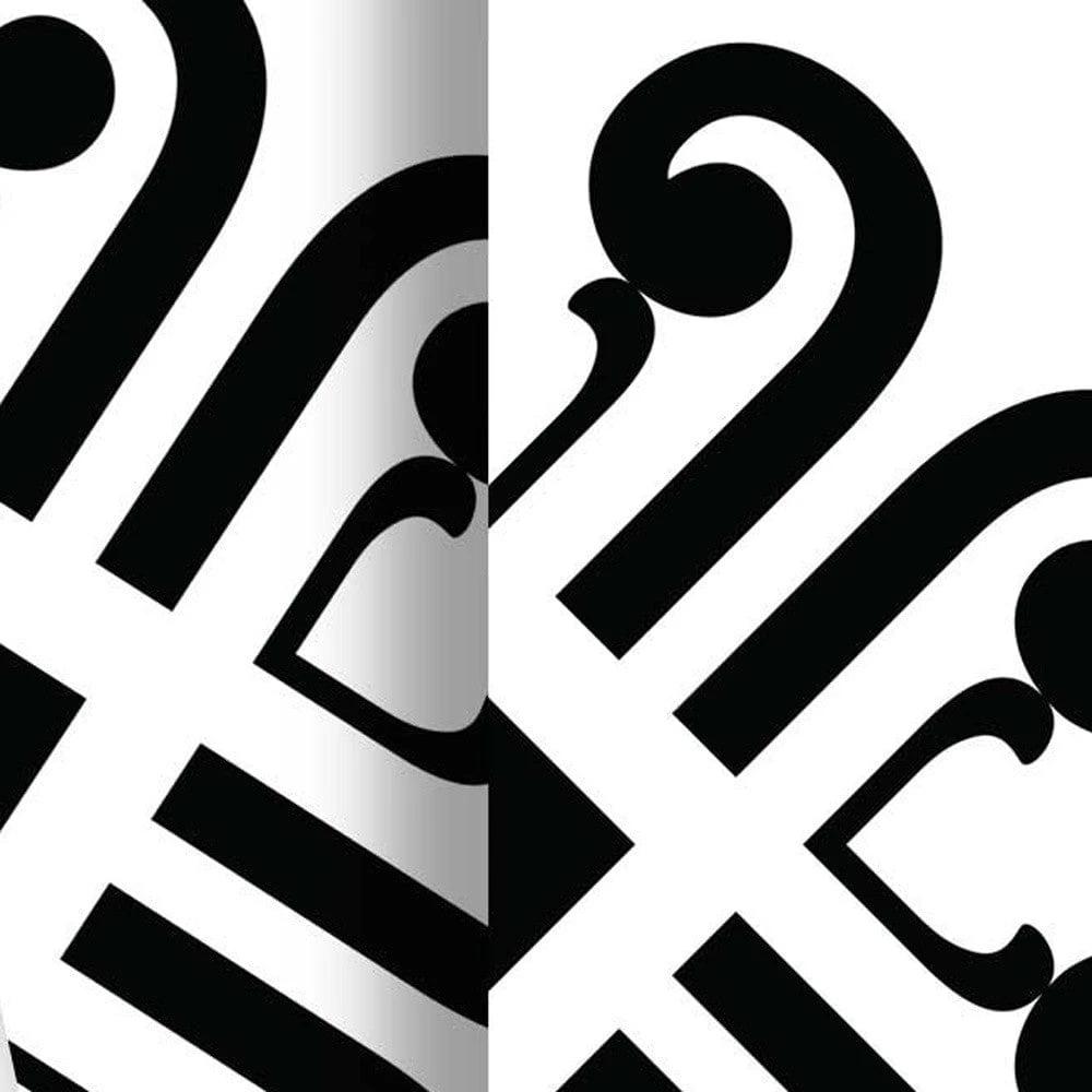 4" X 4" Black and White Daisy Peel and Stick Removable Tiles - Homeroots