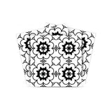 7" X 7" Black and White Gerber Peel and Stick Removable Tiles - Homeroots