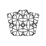 8" X 8" Black and White Clove Peel and Stick Removable Tiles - Homeroots