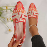 Mesh Point Toe Flat Slip-Ons - Trendsi - Flyclothing LLC